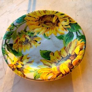 222 FIFTH SUNFLOWER KISS 🌻 SALAD PLATE